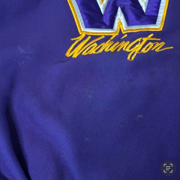 VTG UW Huskies The Game Crewneck Pullover Made In USA XL - Picture 5 of 5